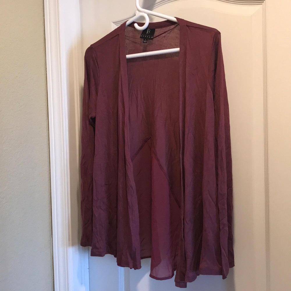 STITCH FIX Bobeau mixed material cardigan